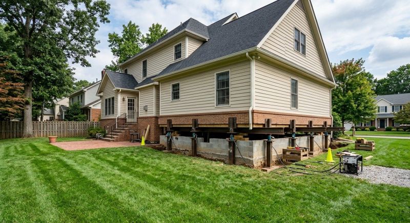 House Leveling in Centreville, VA