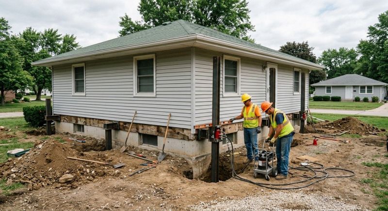 House Leveling in Potomac, MD