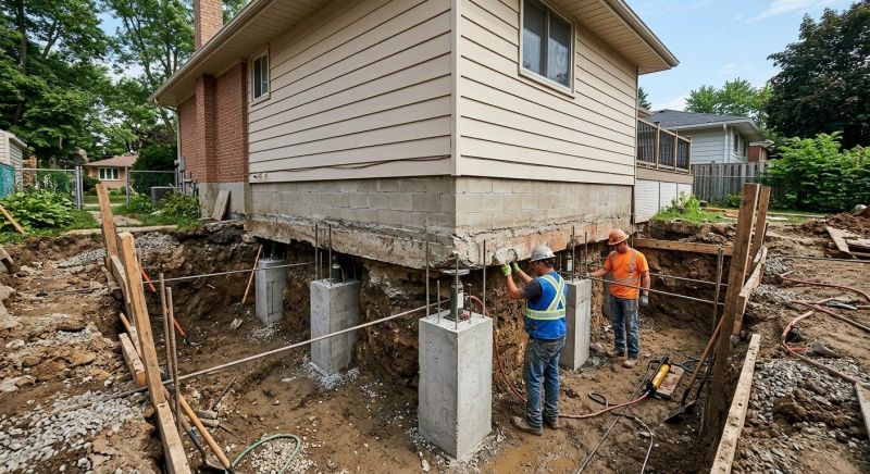 House Underpinning in Manassas, VA