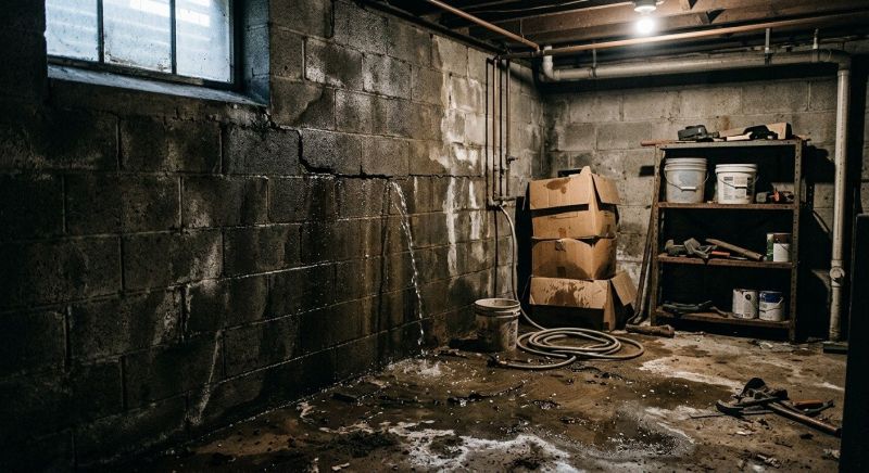 Leaking Foundation Repair in Manassas, VA