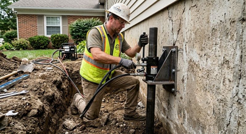 Settling Foundation Service in Cabin John, MD