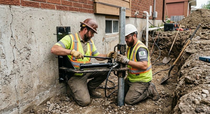 Settling Foundation Service in Clifton, VA