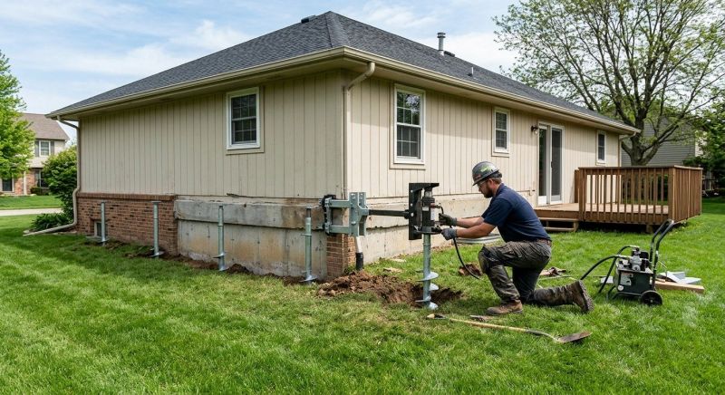 Settling Foundation Service in Fauquier County, VA
