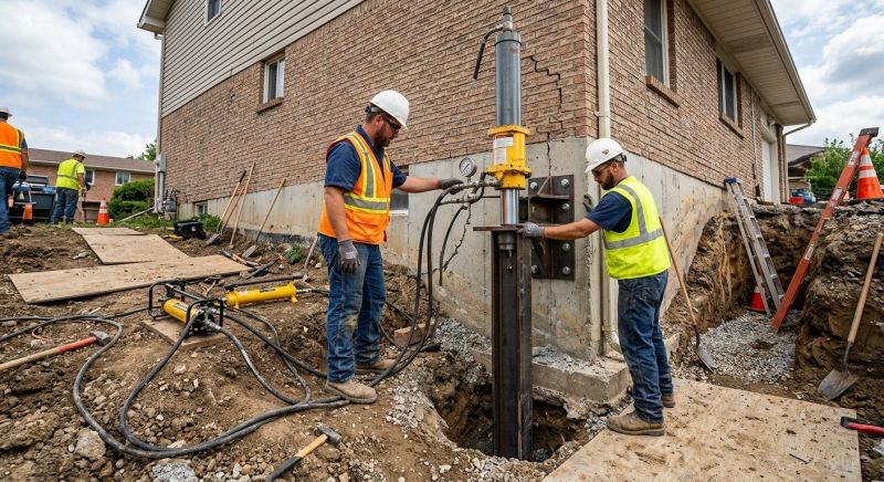 Settling Foundation Service in Haymarket, VA