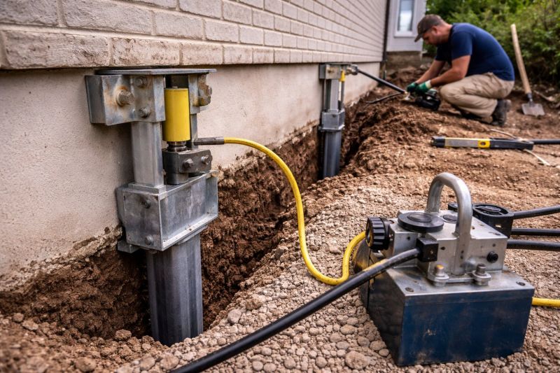 Sinking Foundation Repair in Stafford County, VA