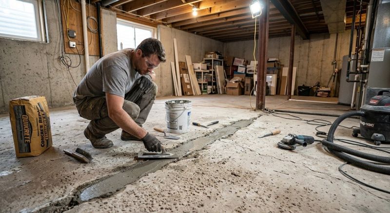 Slab Foundation Repair in Manassas, VA