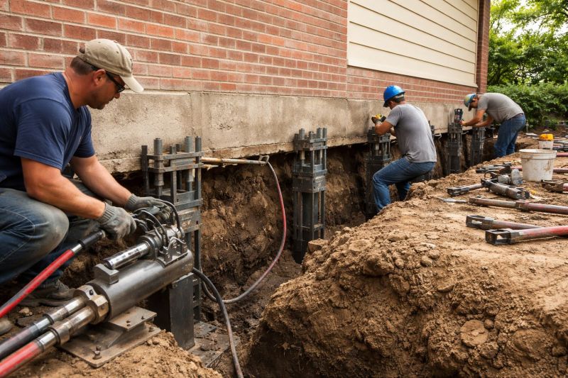 Slab Foundation Repair in Manassas, VA