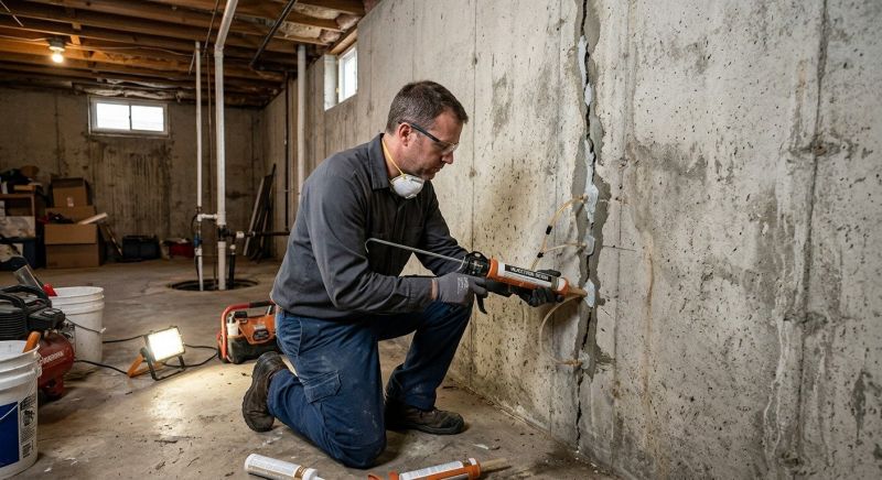Structural Crack Repair in Manassas, VA
