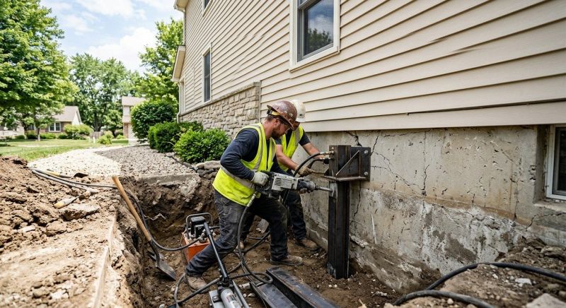 Structural Foundation Repair in Lorton, VA