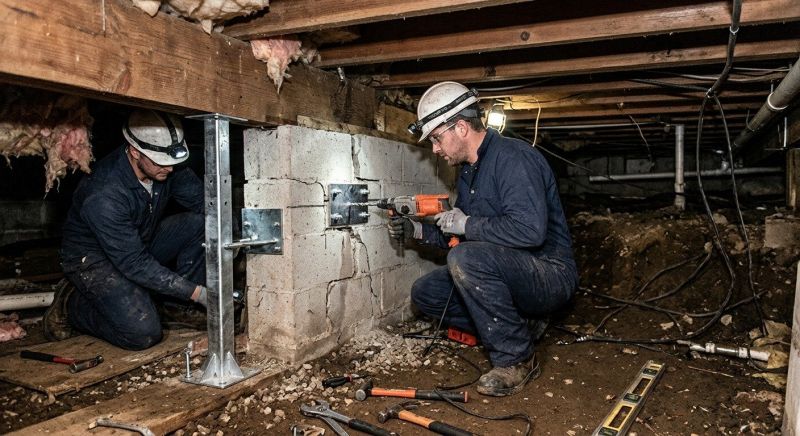 Structural Foundation Repair in Woodbridge, VA