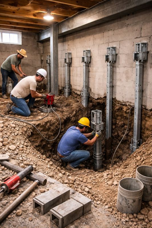 Underpinning Repair in Manassas, VA